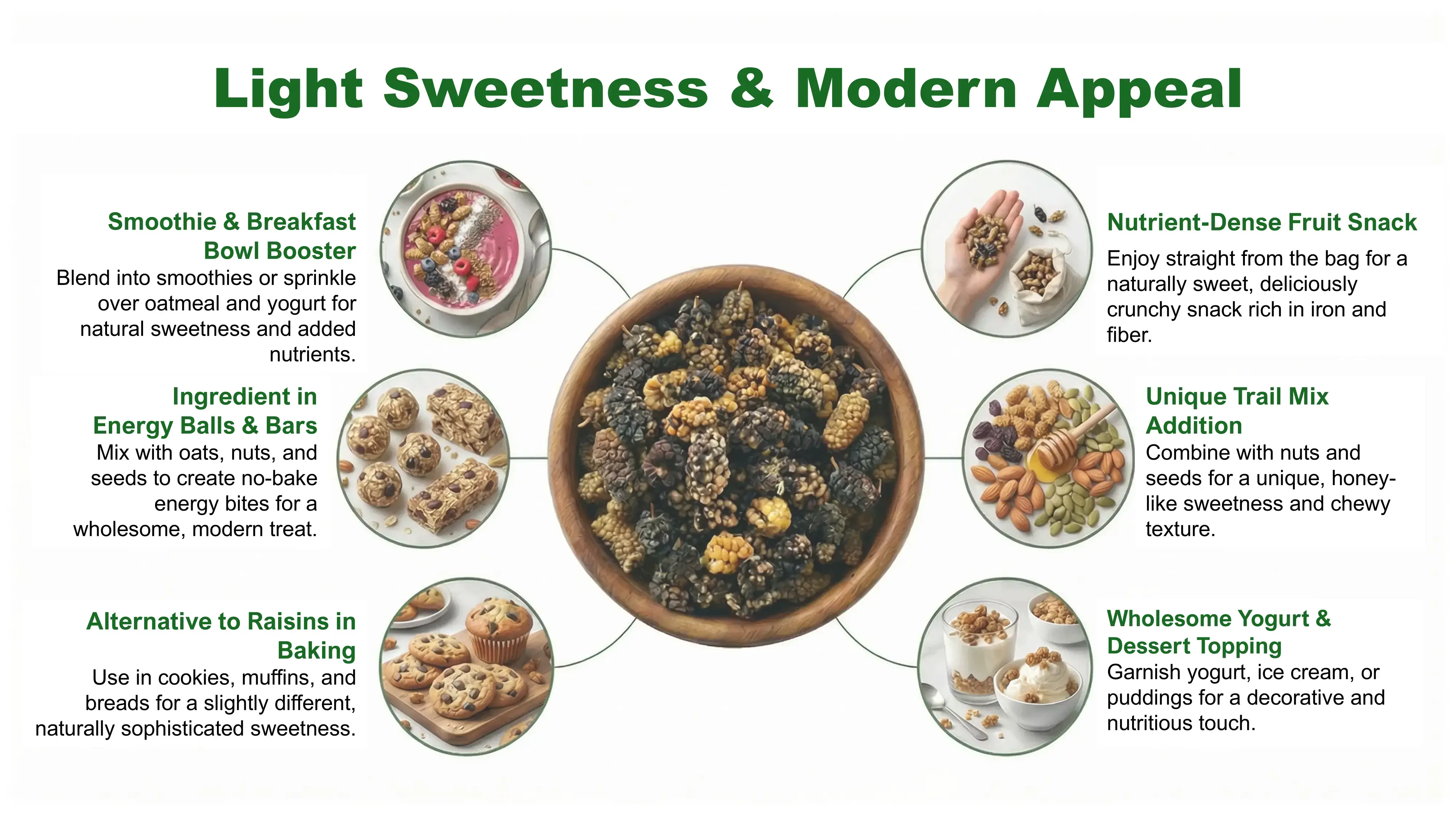 Crunchy and naturally sweet