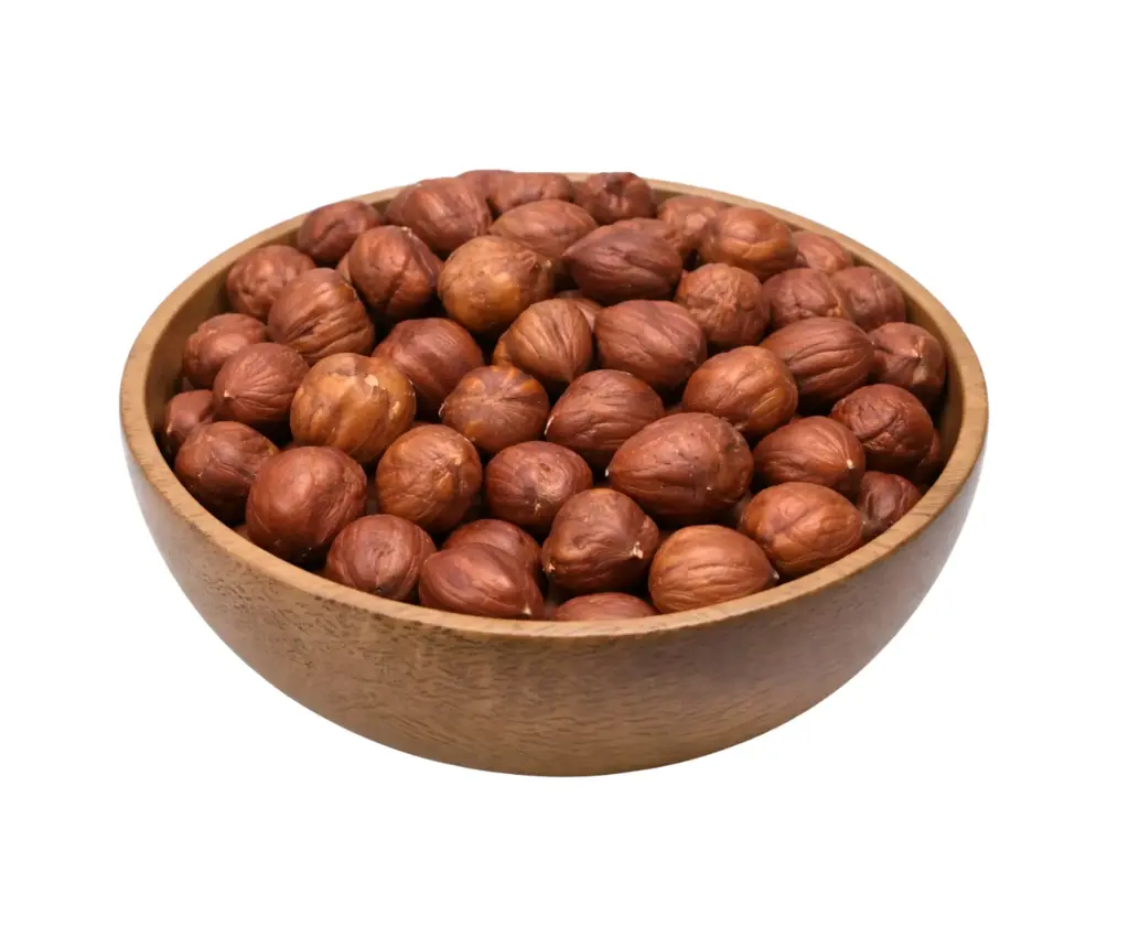 Aromatische Haselnüsse